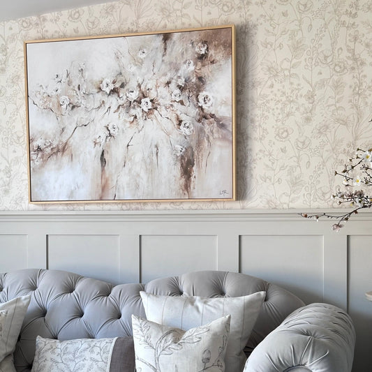 Harmony Landscape Framed Printed Canvas