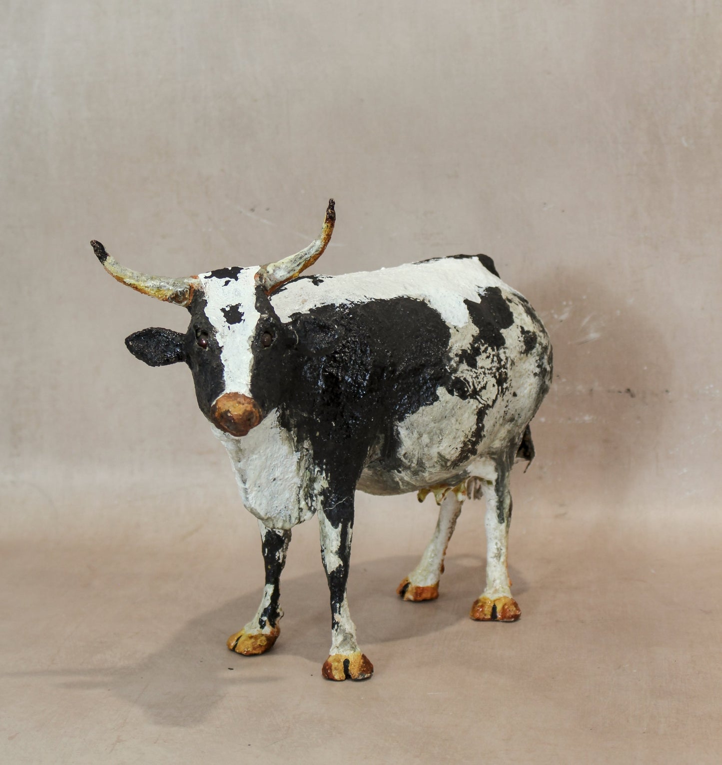Paper Mache Nguni Cow - 185.2