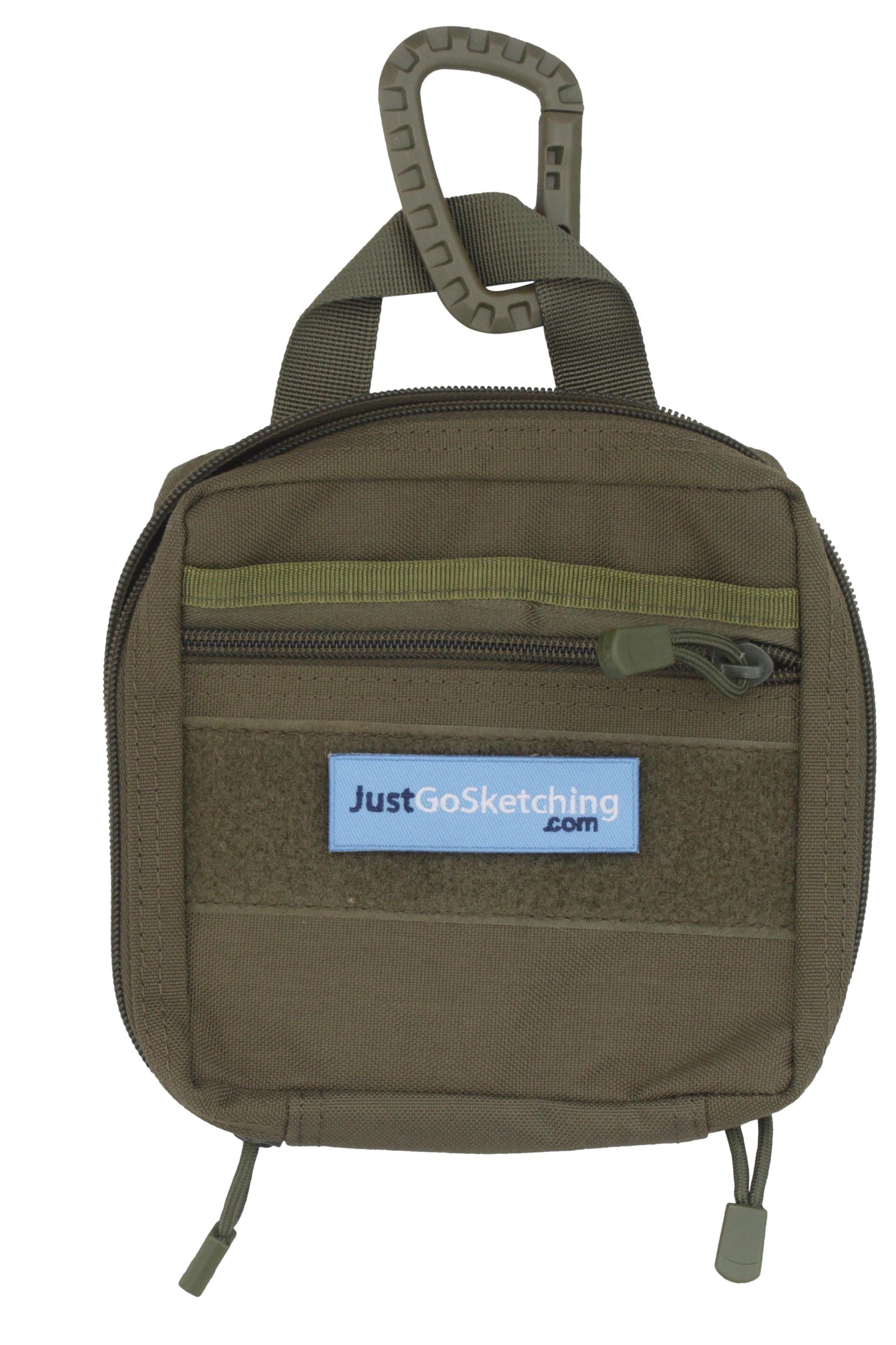 Medium Water-Resistant Nylon Sketching Case (with Strap + Carabiner)