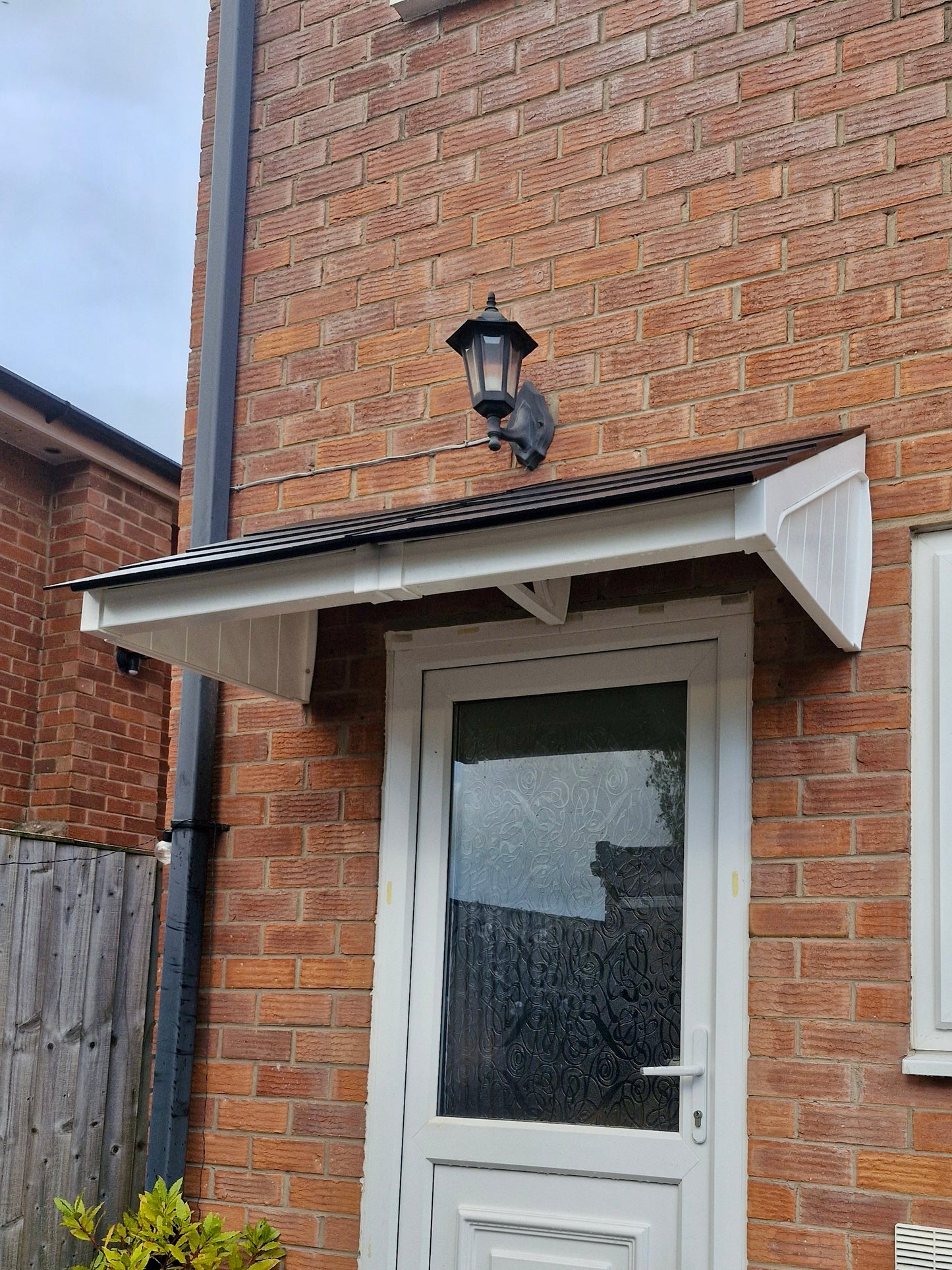 Cransley Lean-To Door Canopy - Flat Pack Porch Canopy