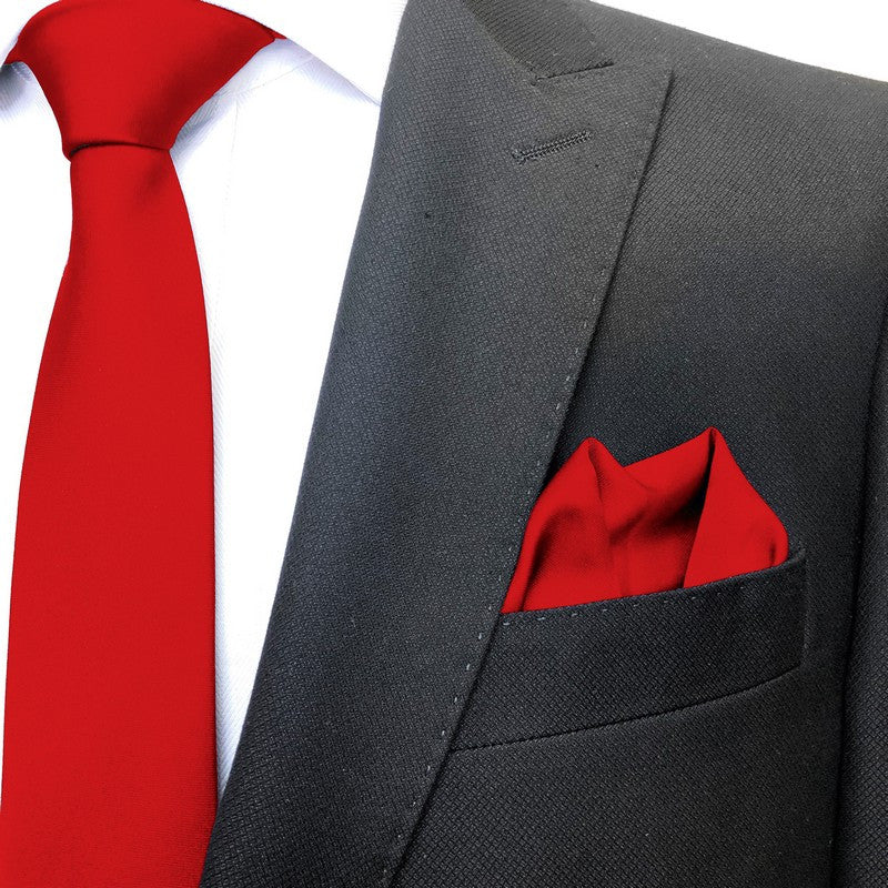 Classic Plain Pocket Square (4 Colours)