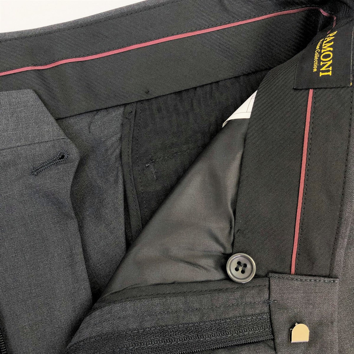 Charcoal Slim Fit Trousers