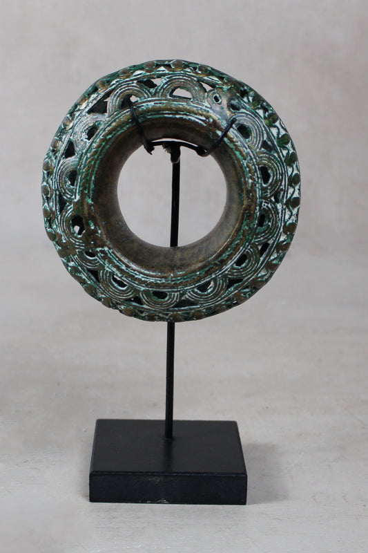 Benin Bronze Bangle - 207.4