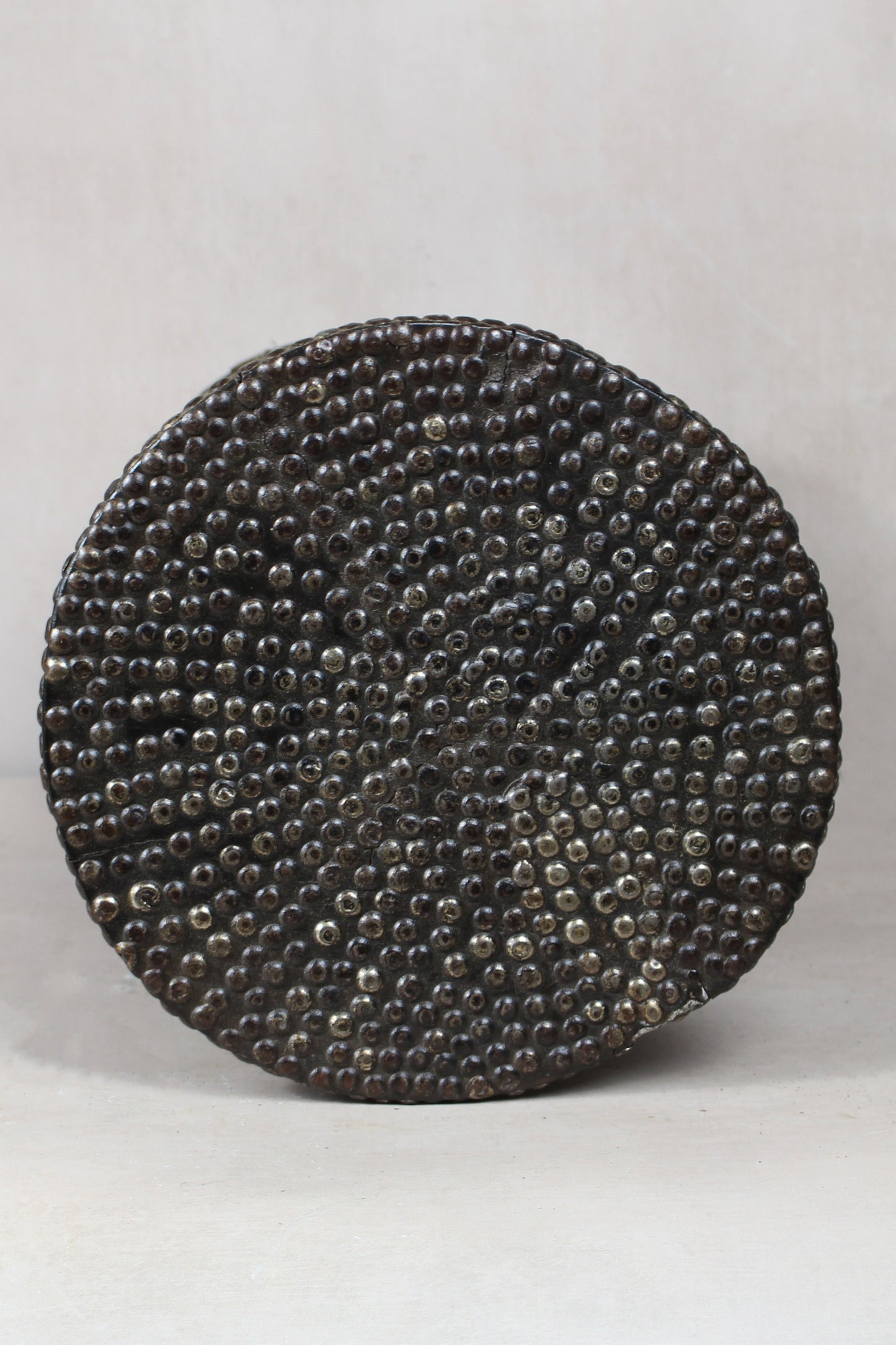 Vintage Rwanda Wood Side Table 2.2