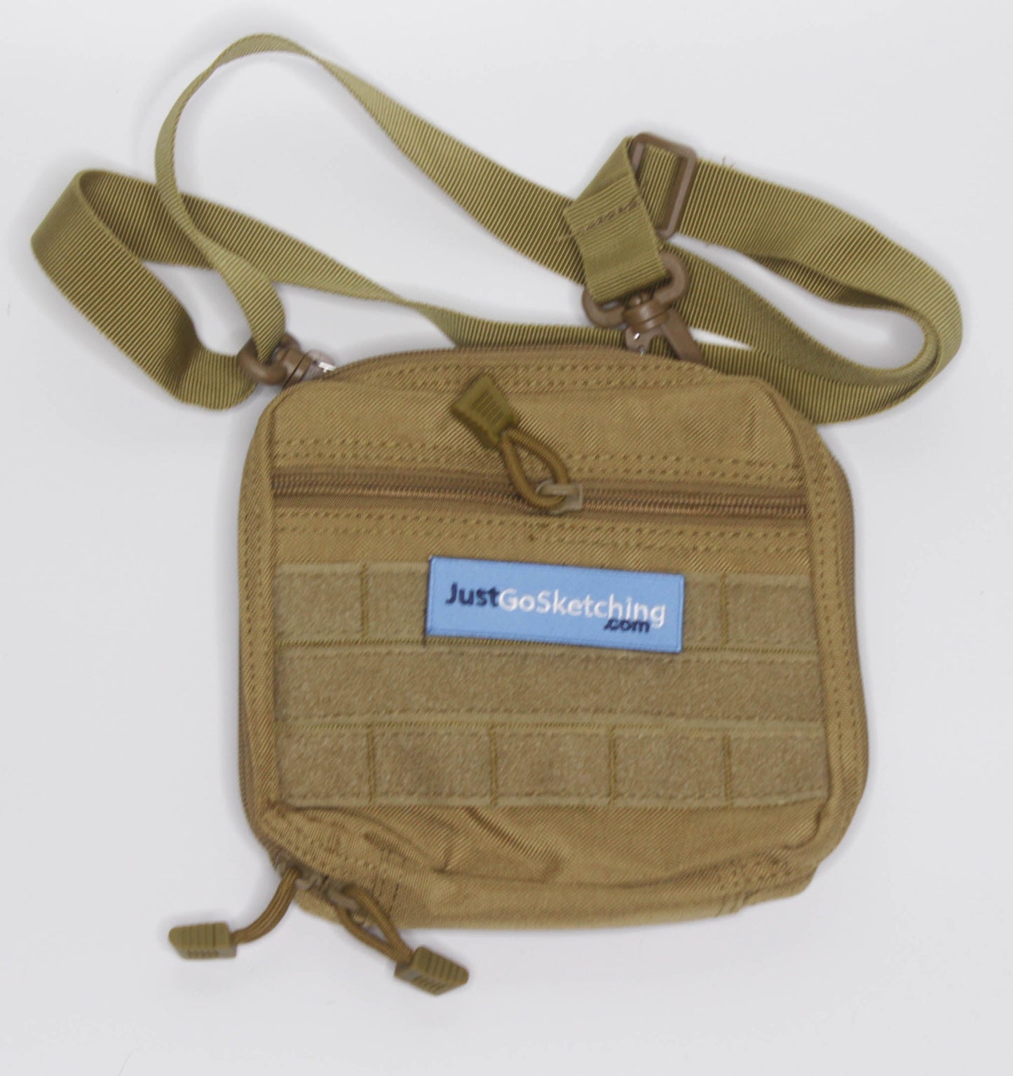 Medium Water-Resistant Nylon Sketching Case (with Strap + Carabiner)