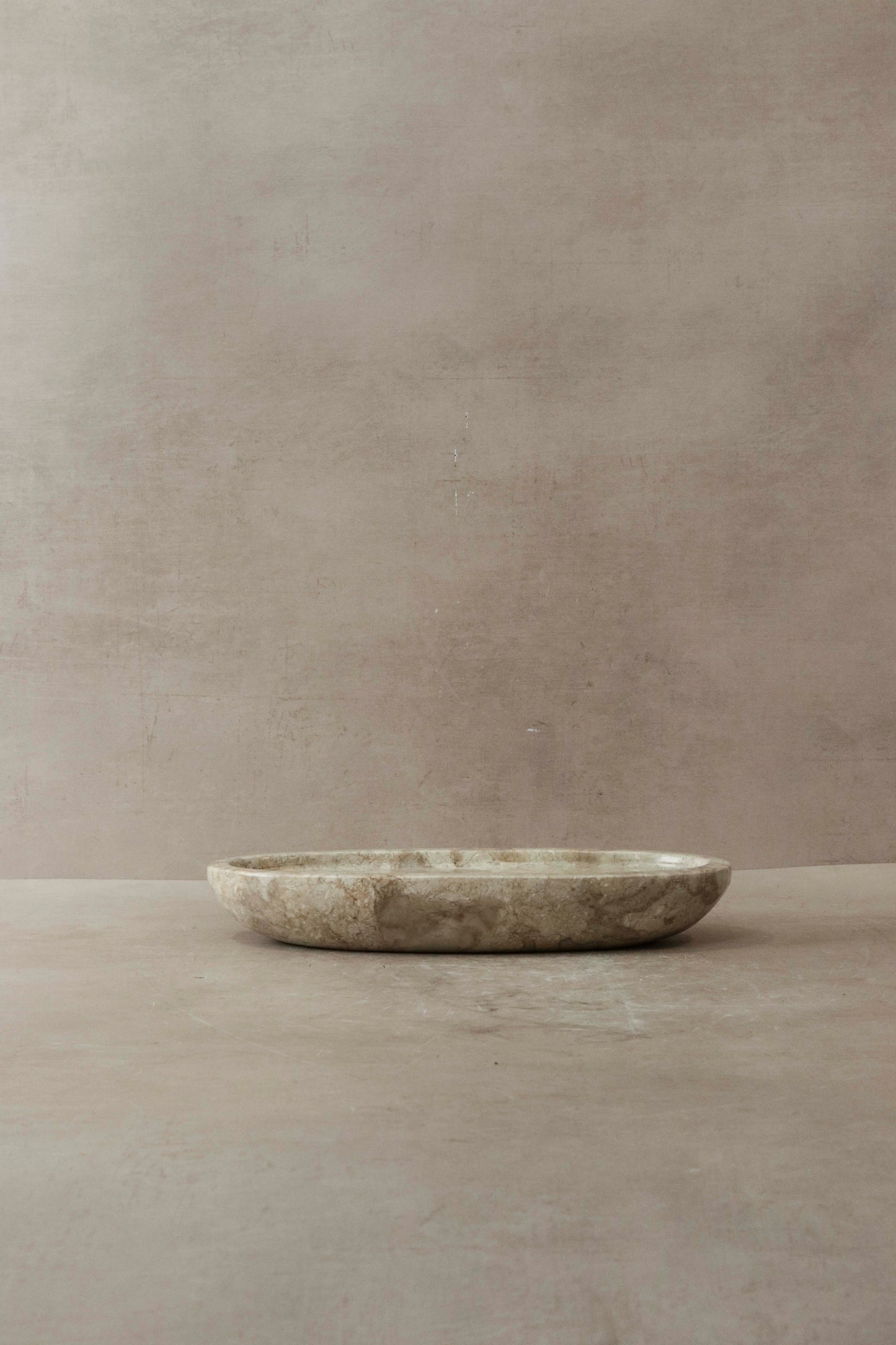 Handmade Marble Oval Dish No 1