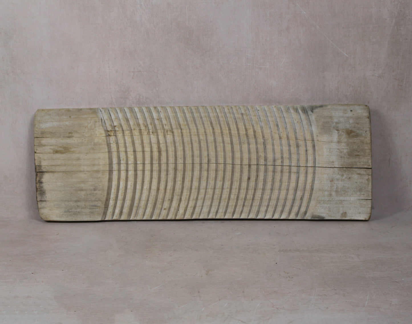 Vintage Elm Wooden Washboard - 26