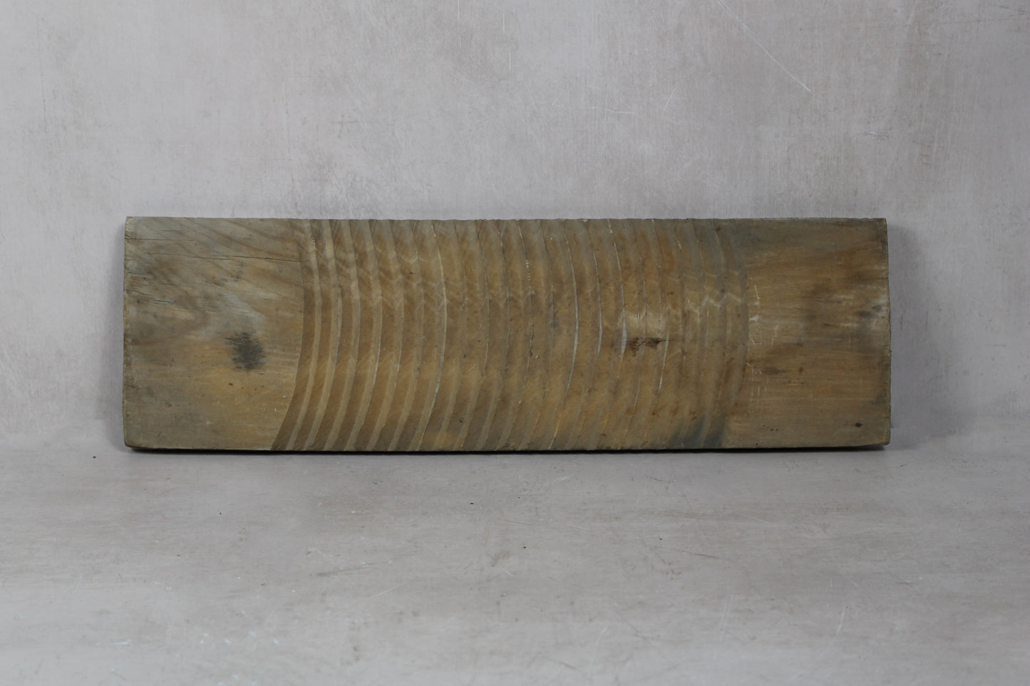 Vintage Elm Wooden Washboard - 25