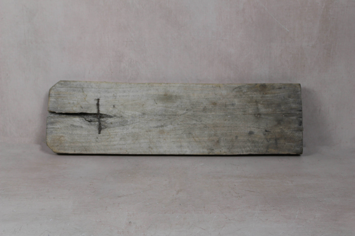 Vintage Elm Wooden Washboard - 24