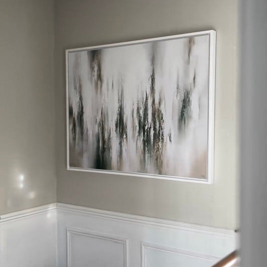 Aspire Landscape Framed Printed Canvas