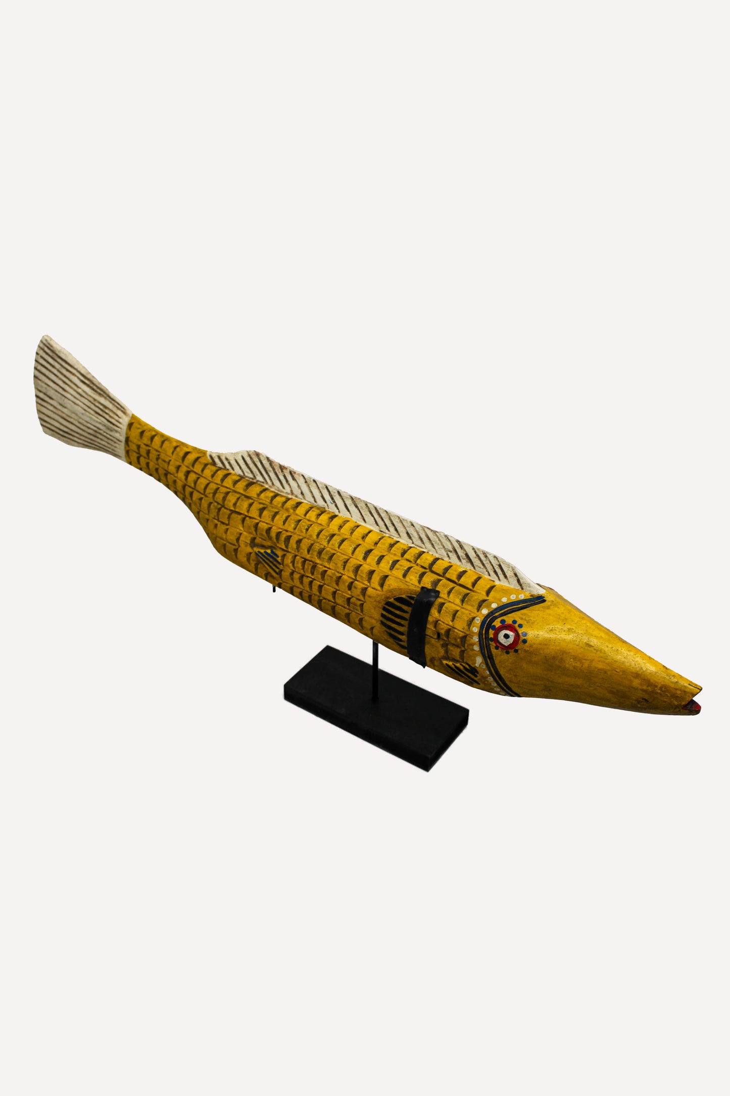 Large Bozo Puppet Fish - Mali - Yellow 172.4