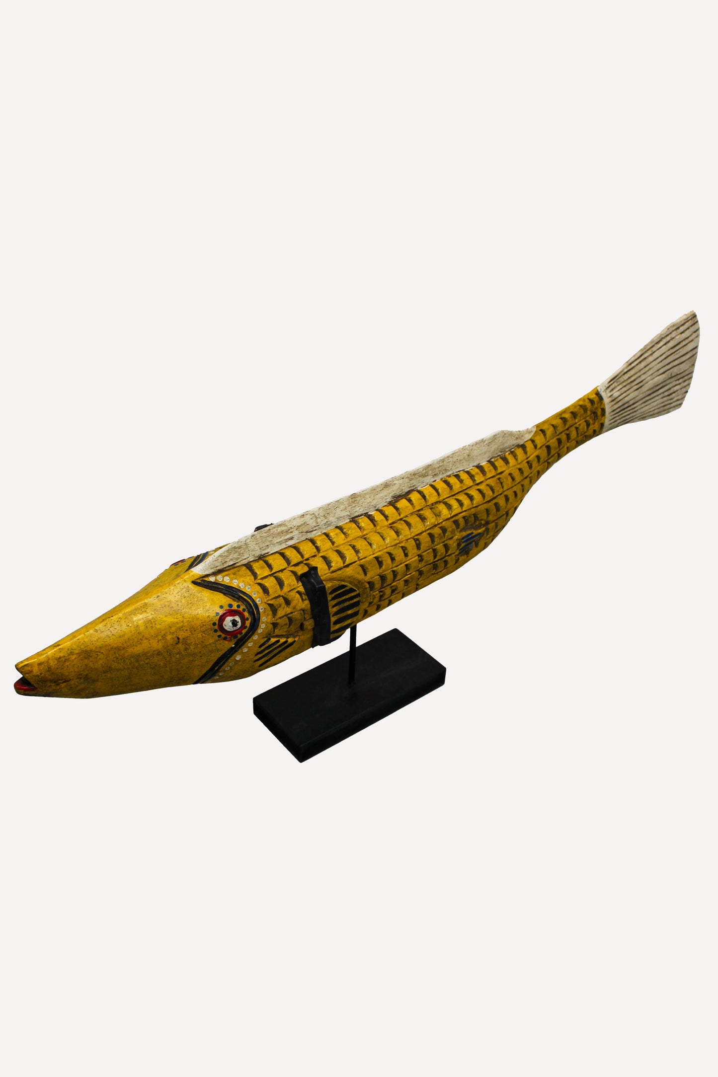 Large Bozo Puppet Fish - Mali - Yellow 172.4