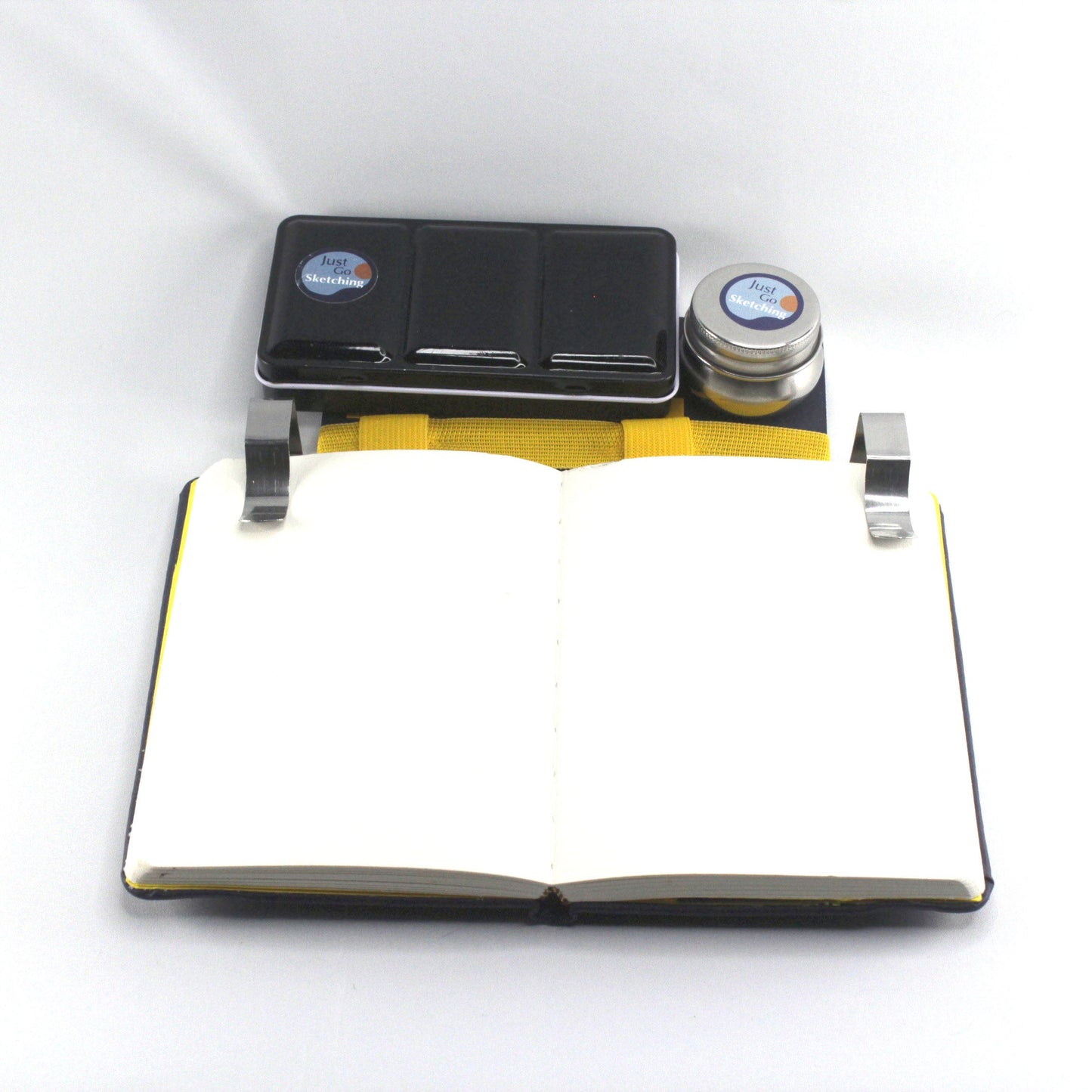 *JustGoSketching A6 Sketching Kit – 6 × 4 inches (40 Pages, 12 half pans)