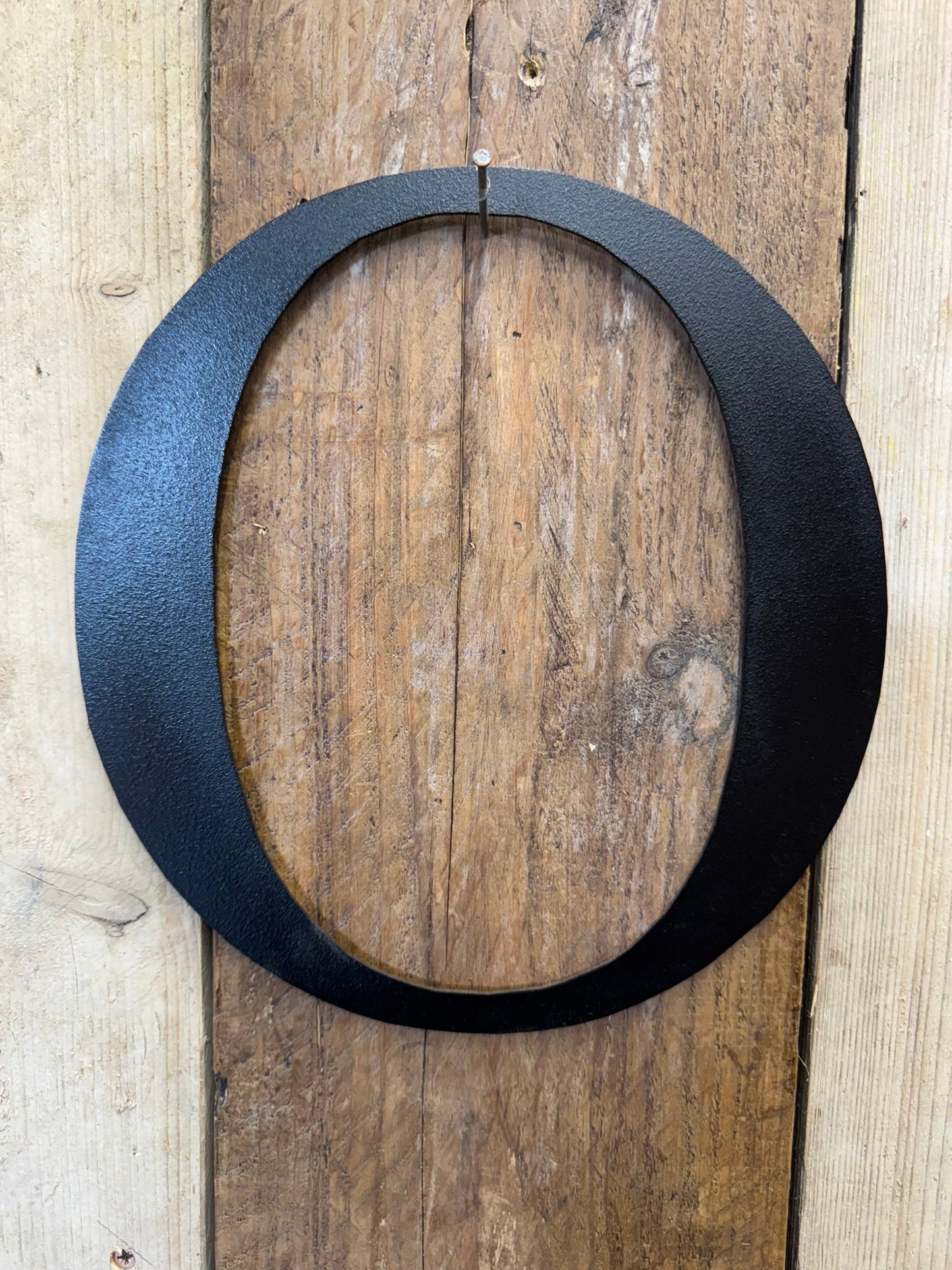 Rustic 5" or 12" Black Metal Classic Letters For  The Home And Garden