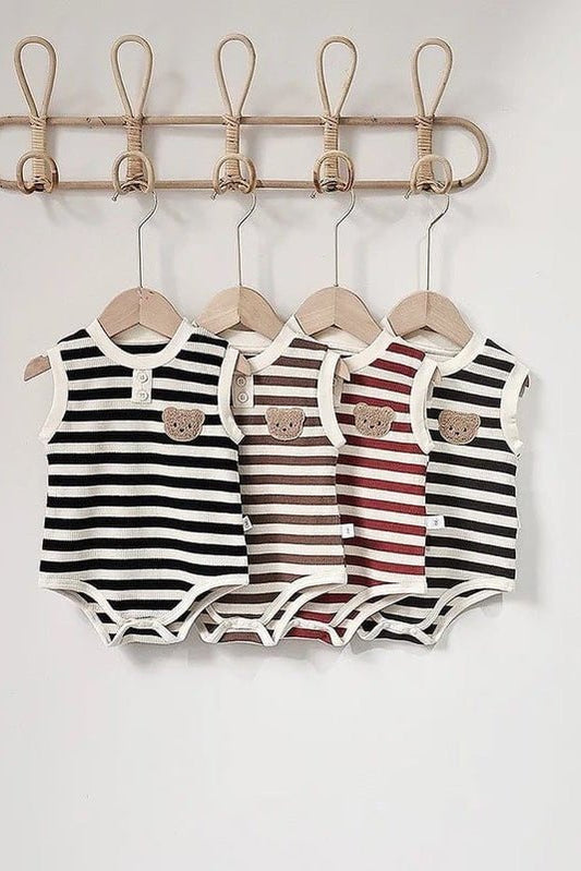 The Bear Beach Stripe Bodysuit