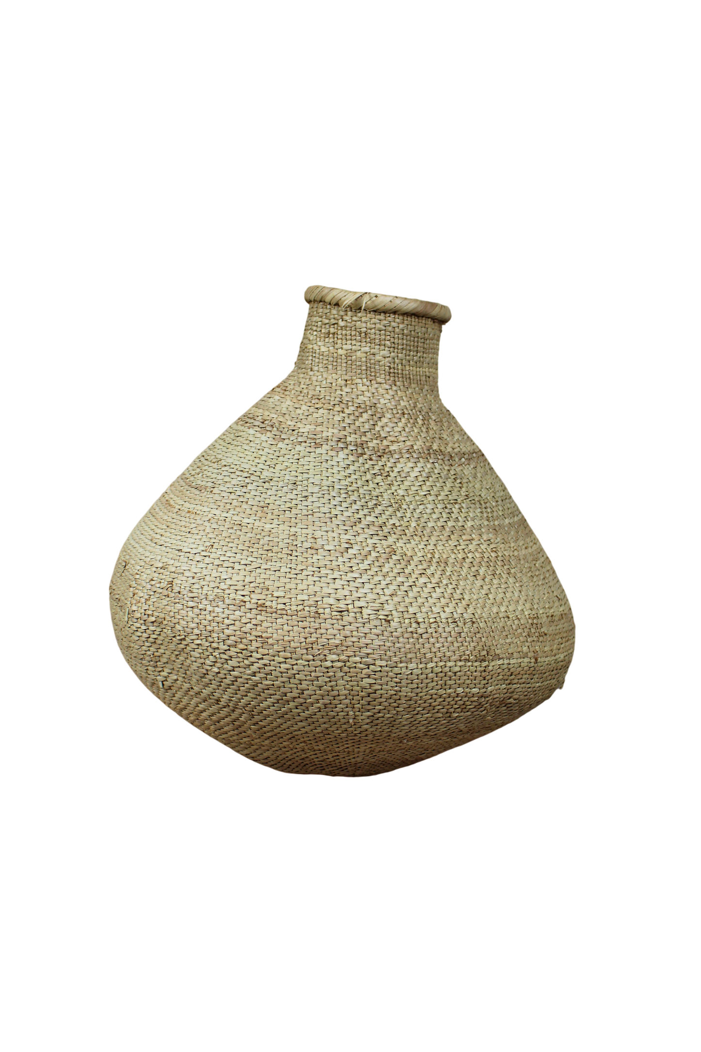 Garlic Gourd woven basket - Zimbabwe - 18.1