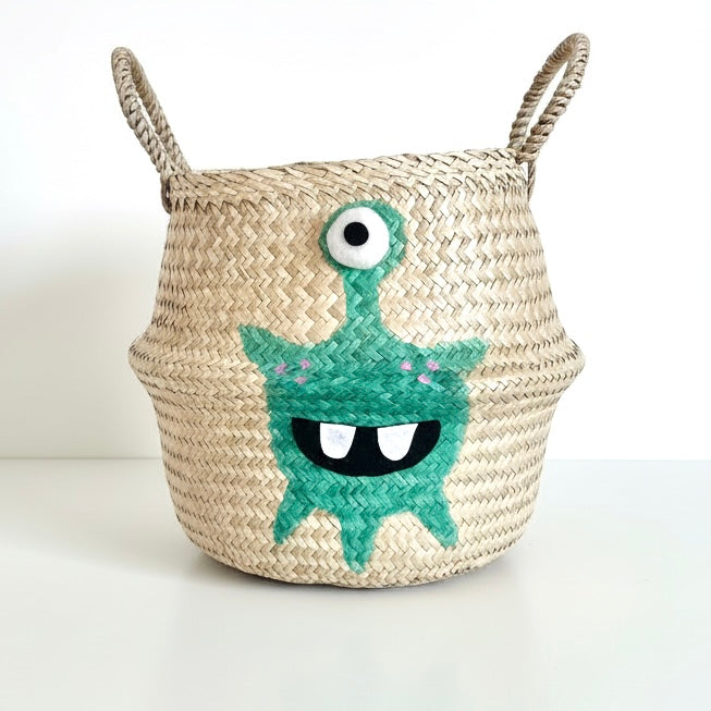 Green Alien Basket - Large