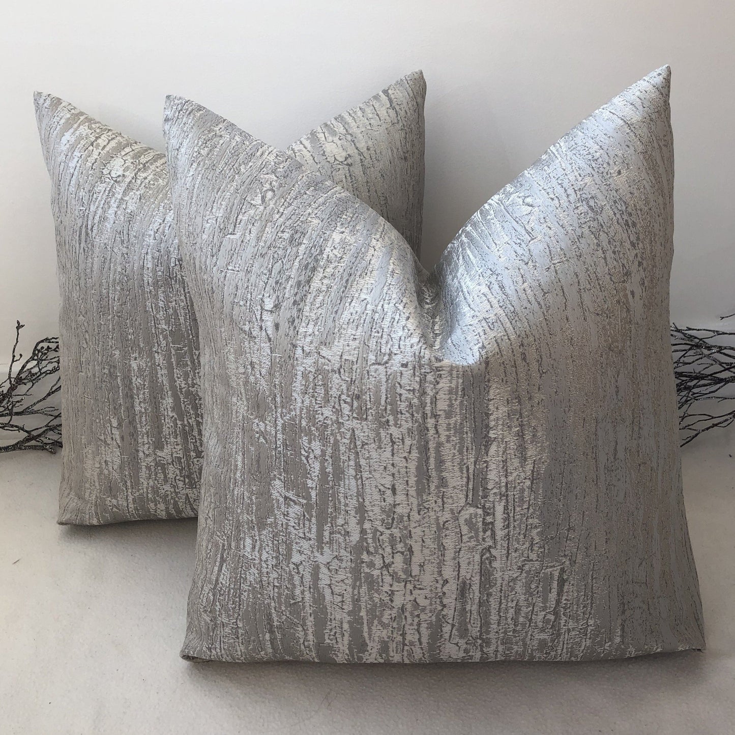 The Couture Cushion - The Silver Stella - Style No. 1