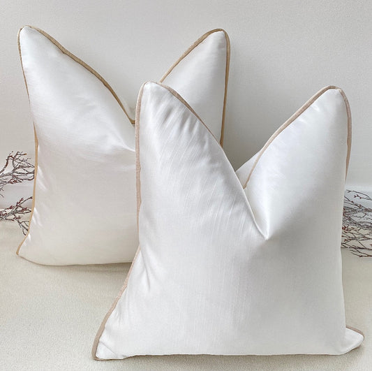 The Couture Cushion - The White Chanele - Style No. 21
