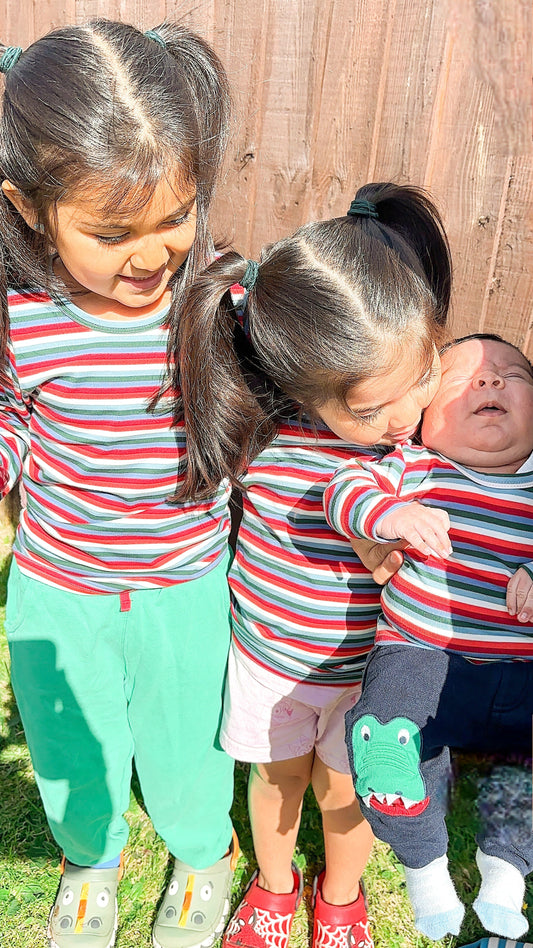 Cara Stripe Kids Top