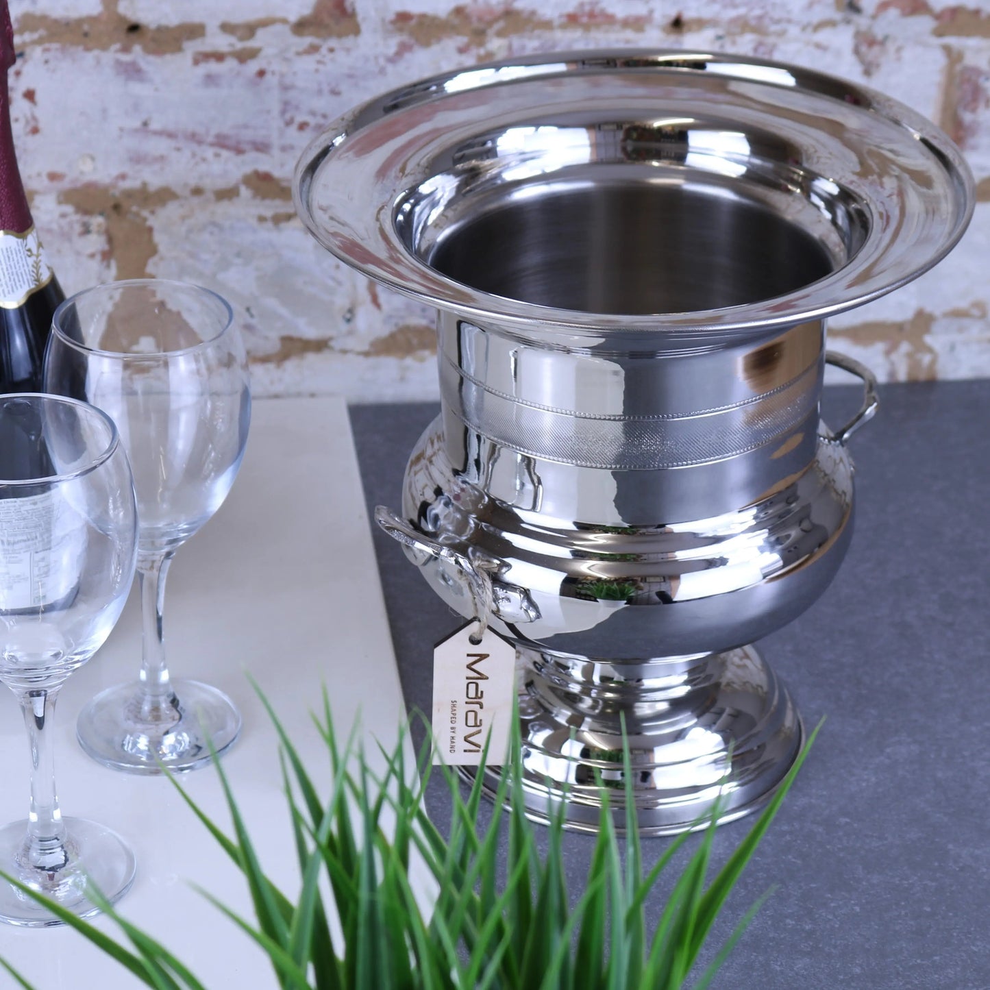 Qutab Vintage Champagne Ice Bucket