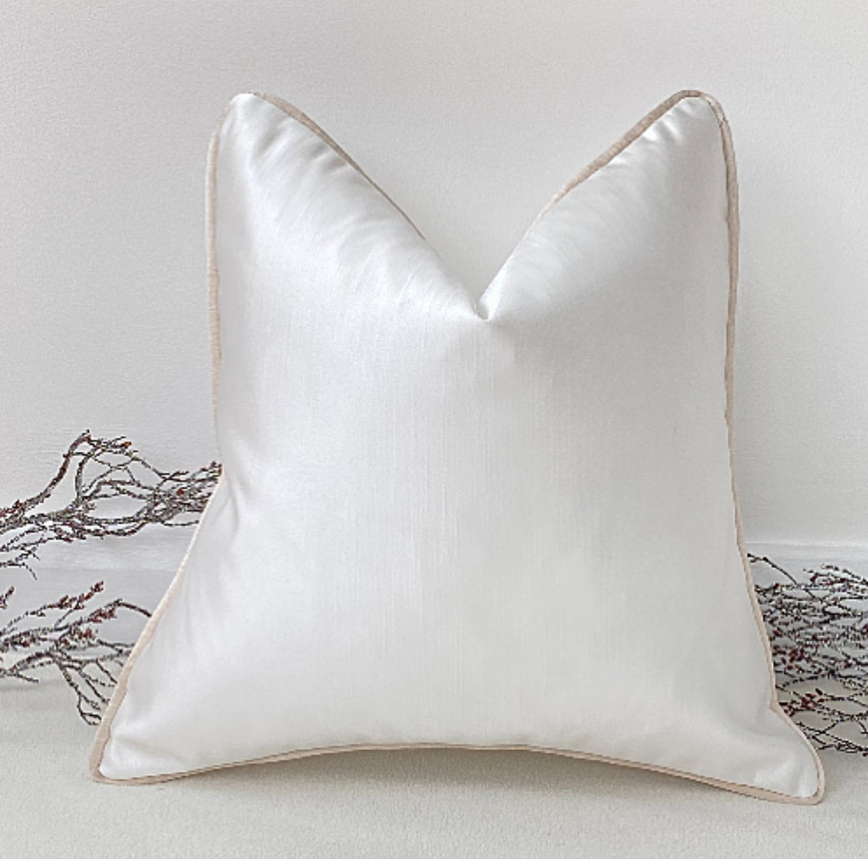 The Couture Cushion - The White Chanele - Style No. 21