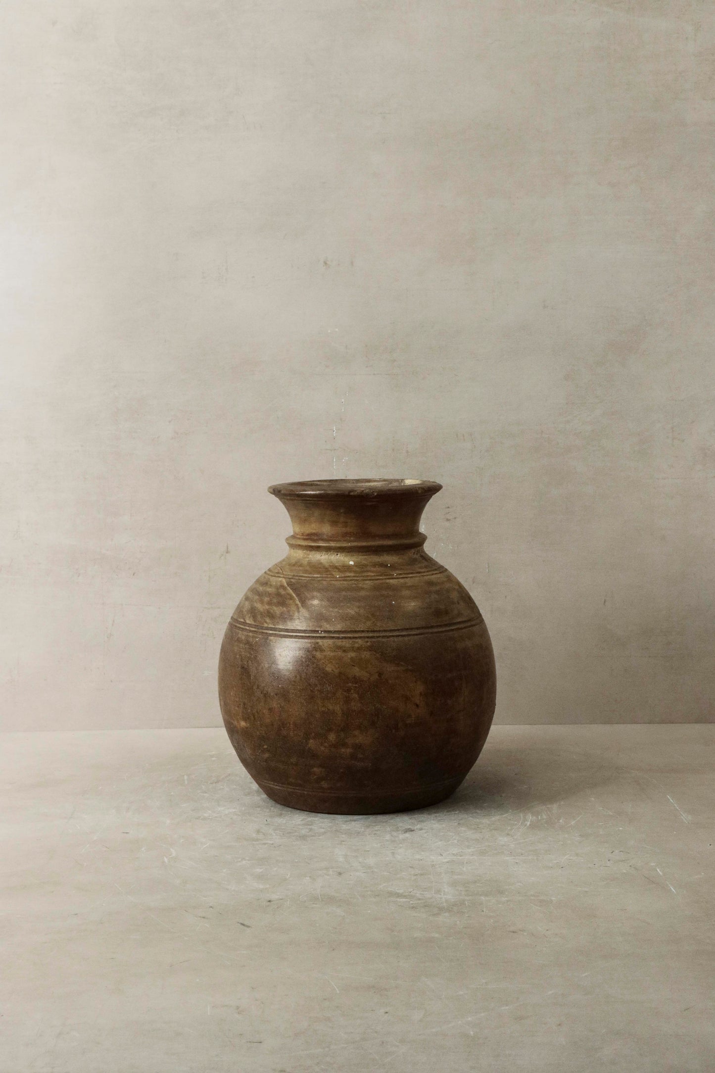 Vintage Teak Vase - 57.4