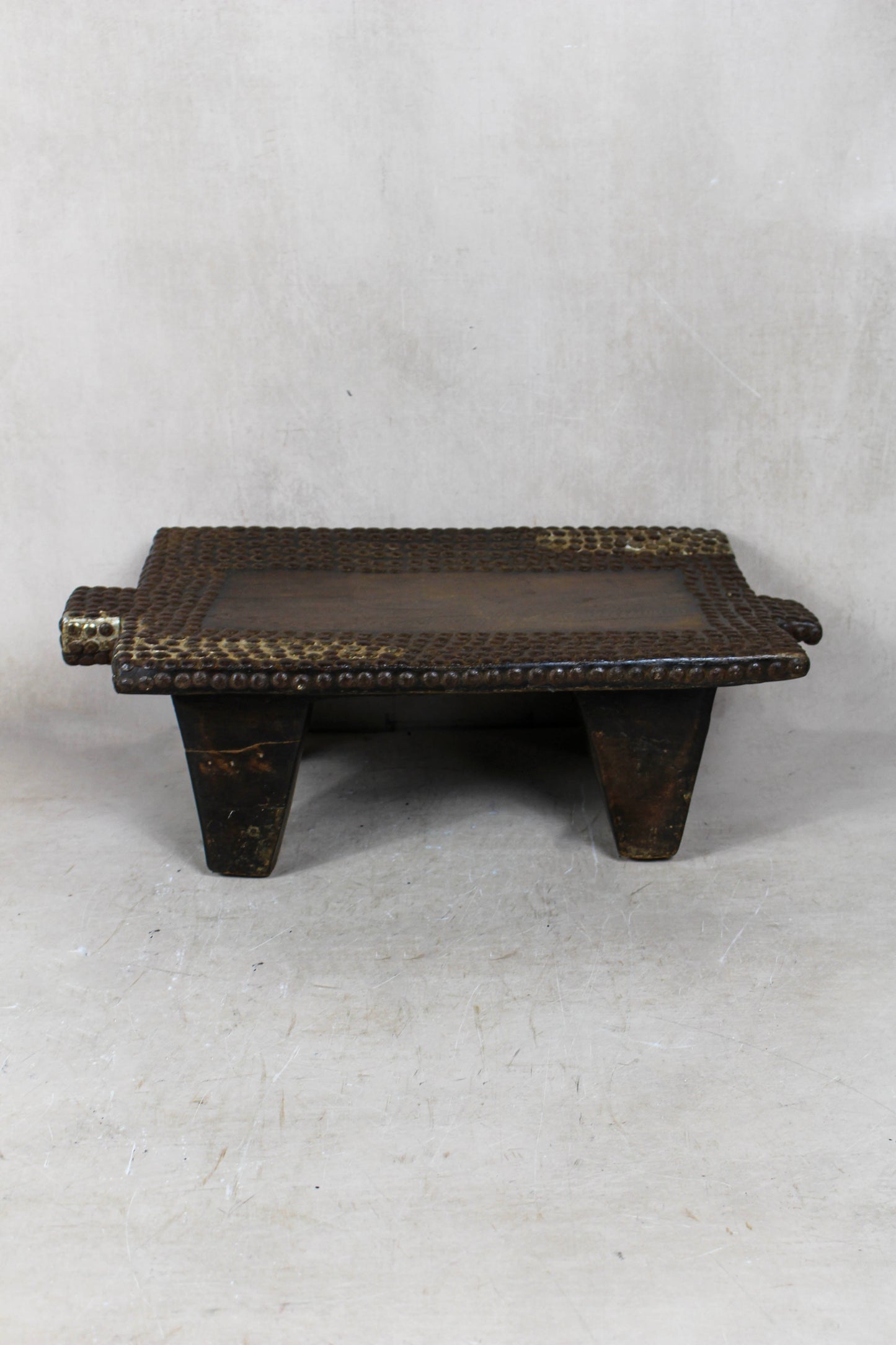 Vintage Rwanda Wood Table 2.5