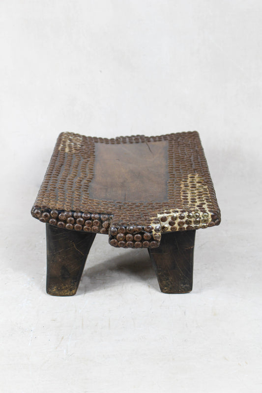 Vintage Rwanda Wood Table 2.5
