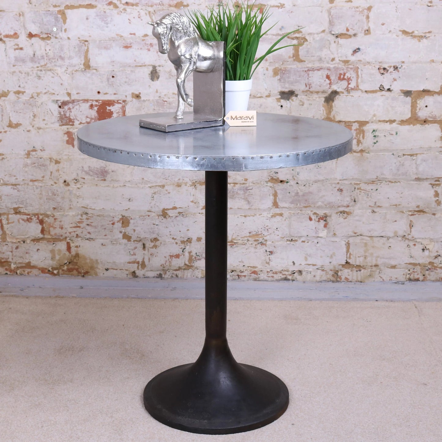 Hatra Industrial Style Side Table