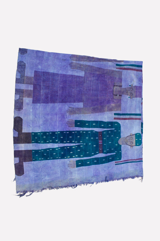 Vintage Korhogo Cloth L - 240 x 120 cm