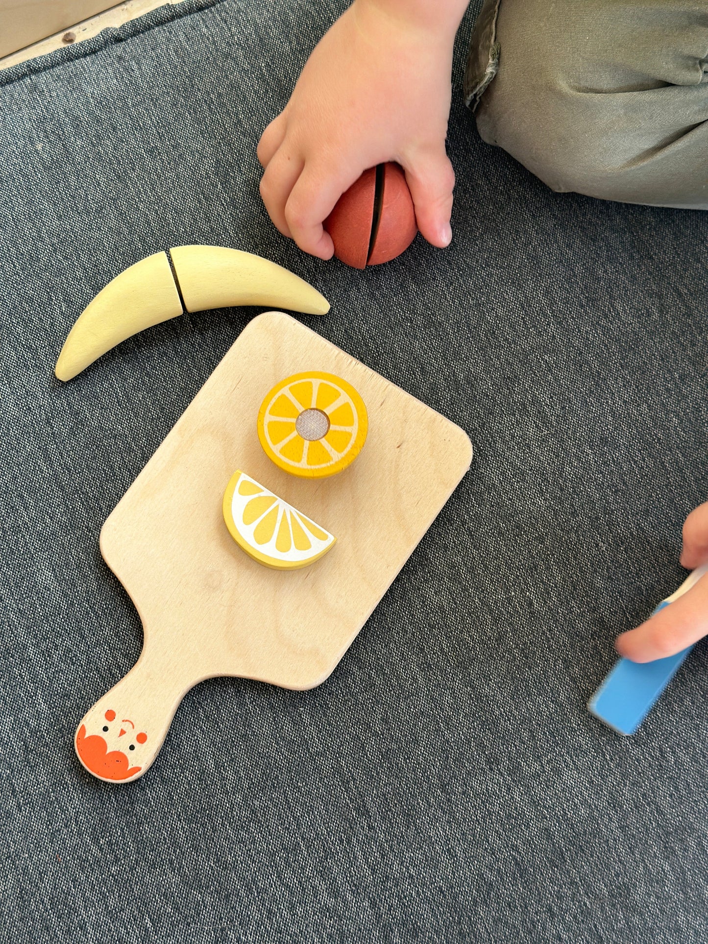 Smiley Fruit Chopping Board