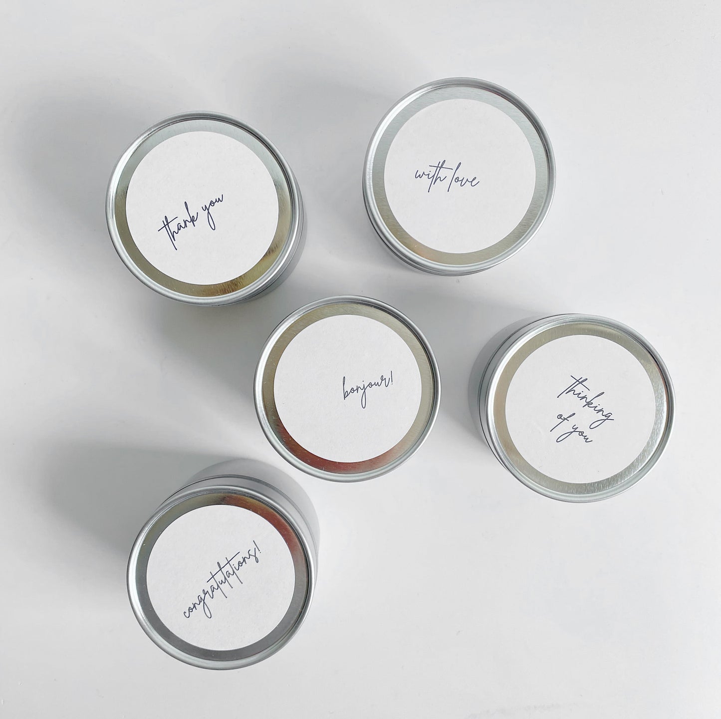 Travel Size 'Happy Birthday' Candle