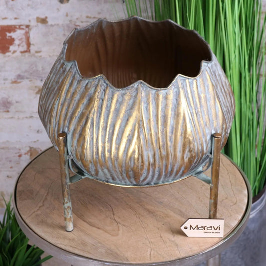 Dimma Plant Stand Gold