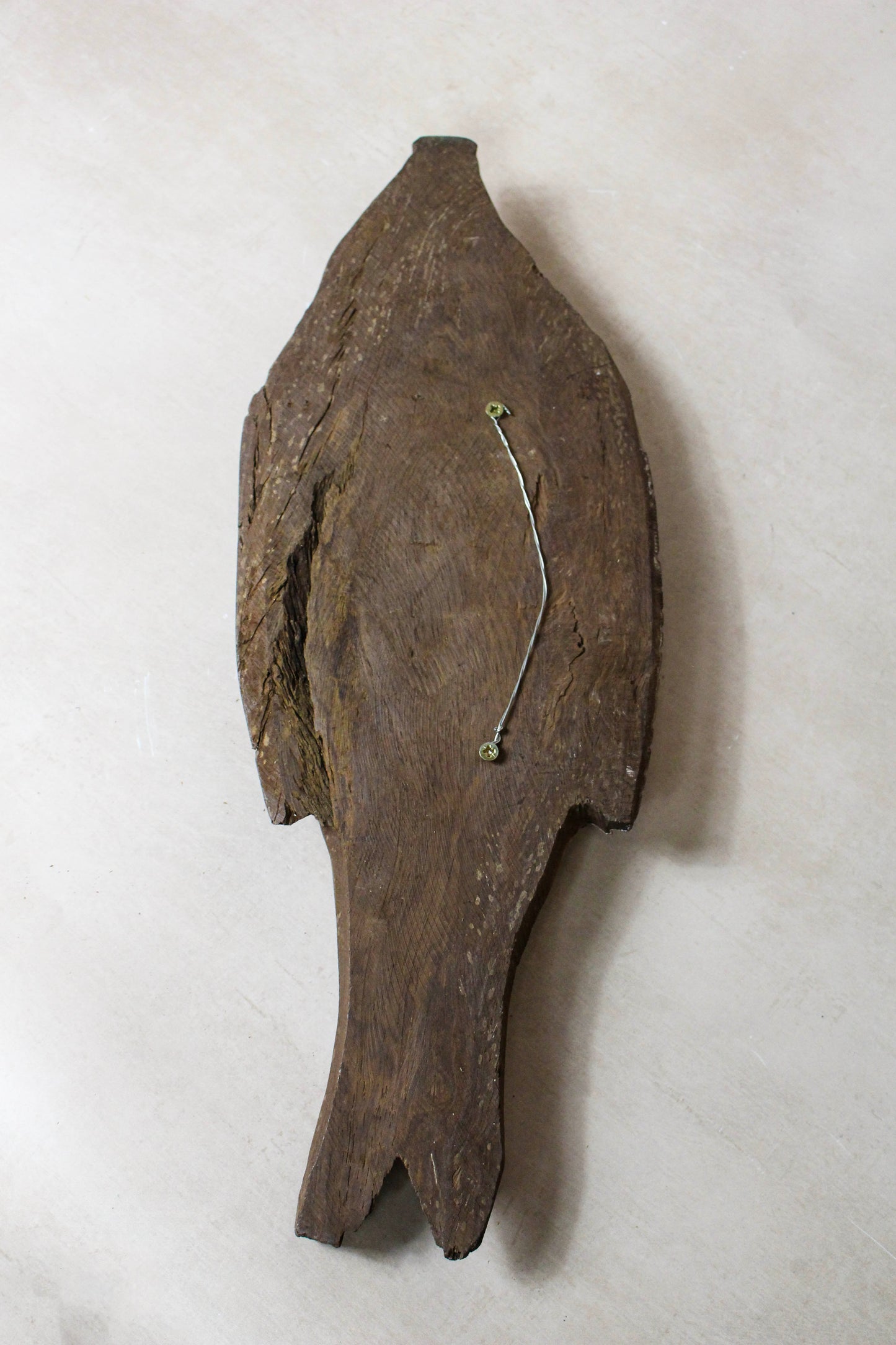 Driftwood Hand Carved Fish - 116.9
