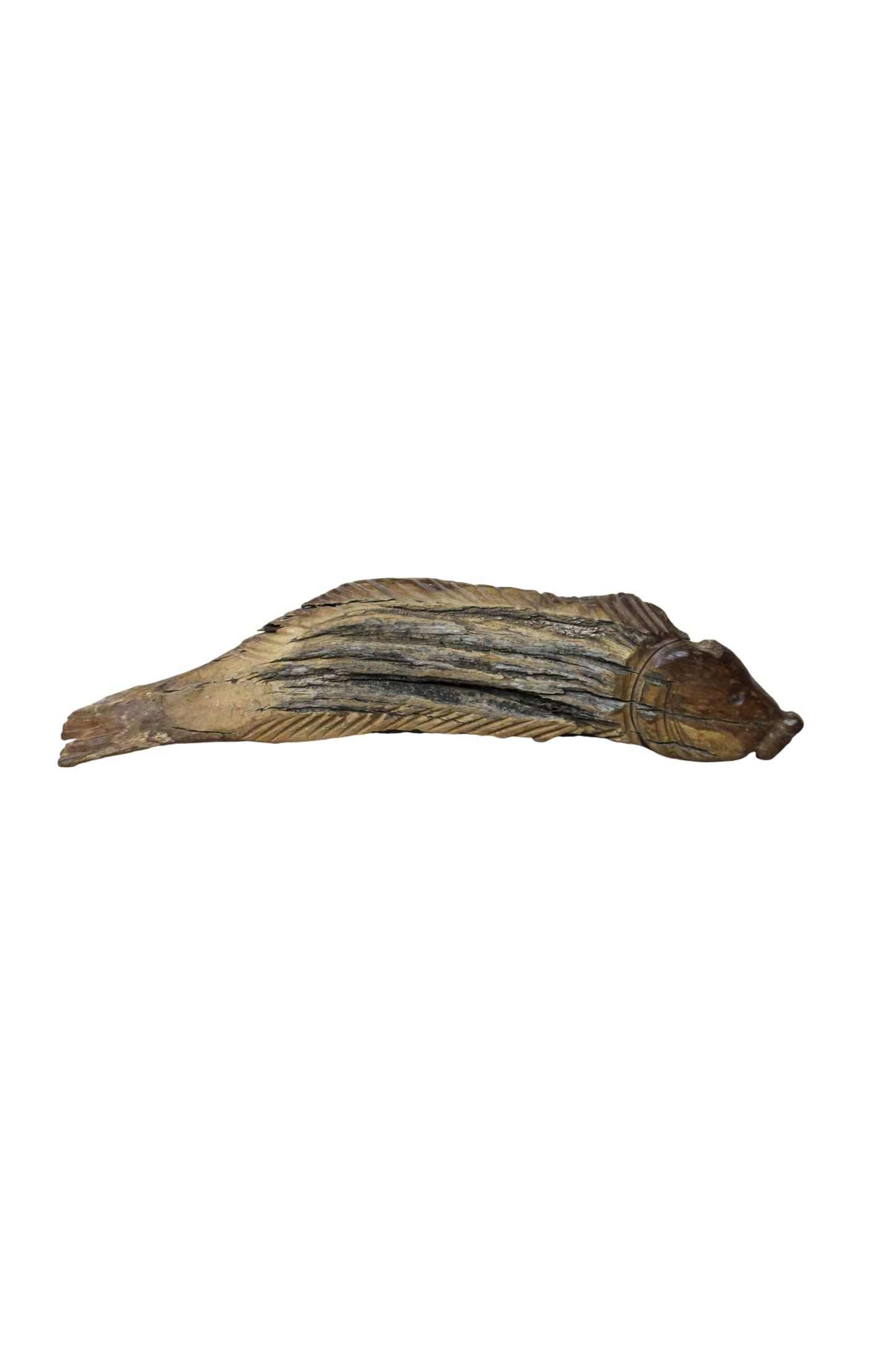 Driftwood Hand Carved Fish - 116.13