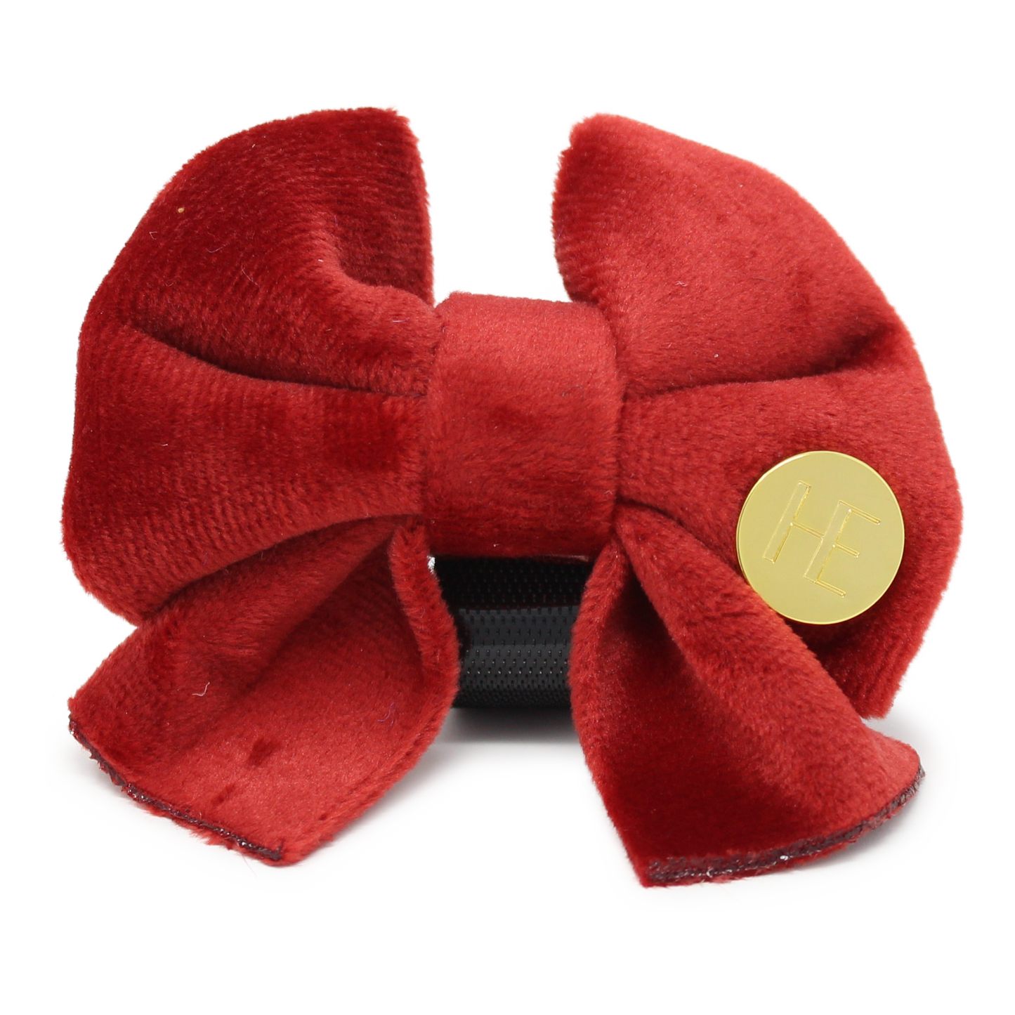 Ruby Red Velvet Sailor Bow Tie