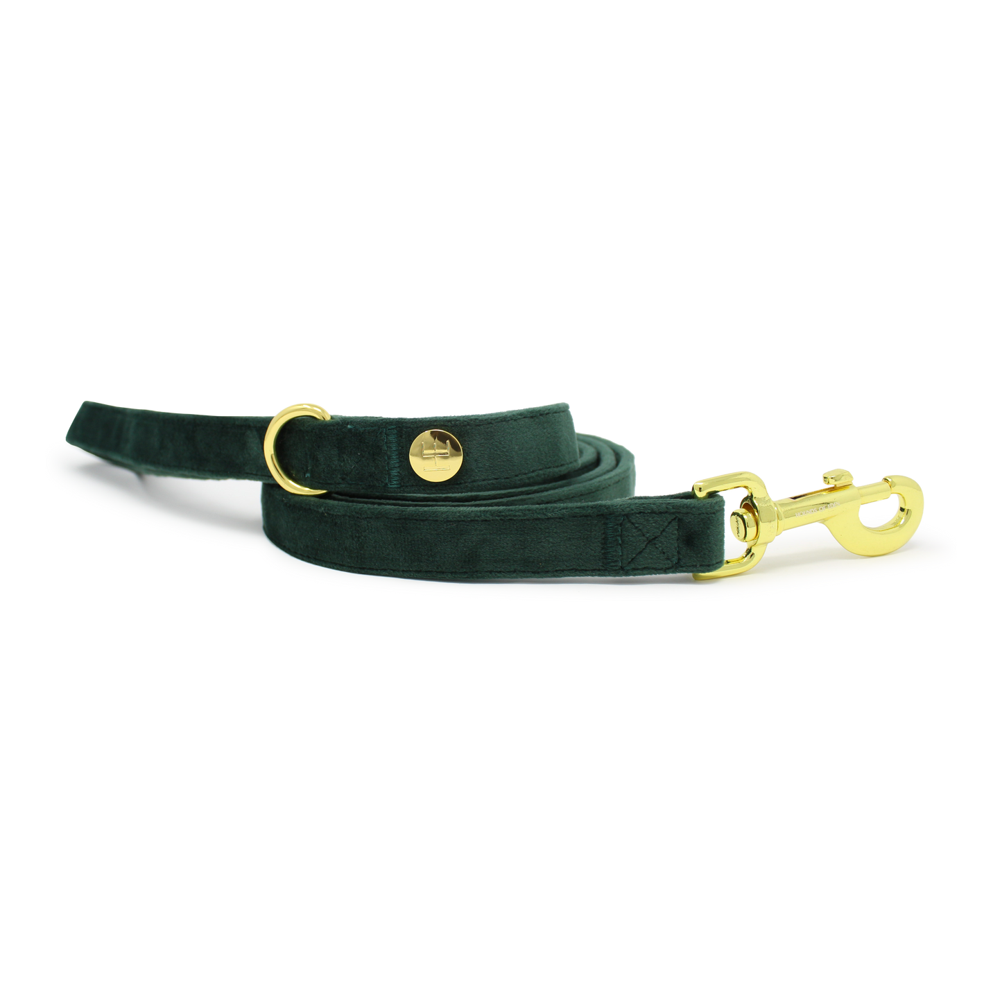 Olive Green Velvet Collar