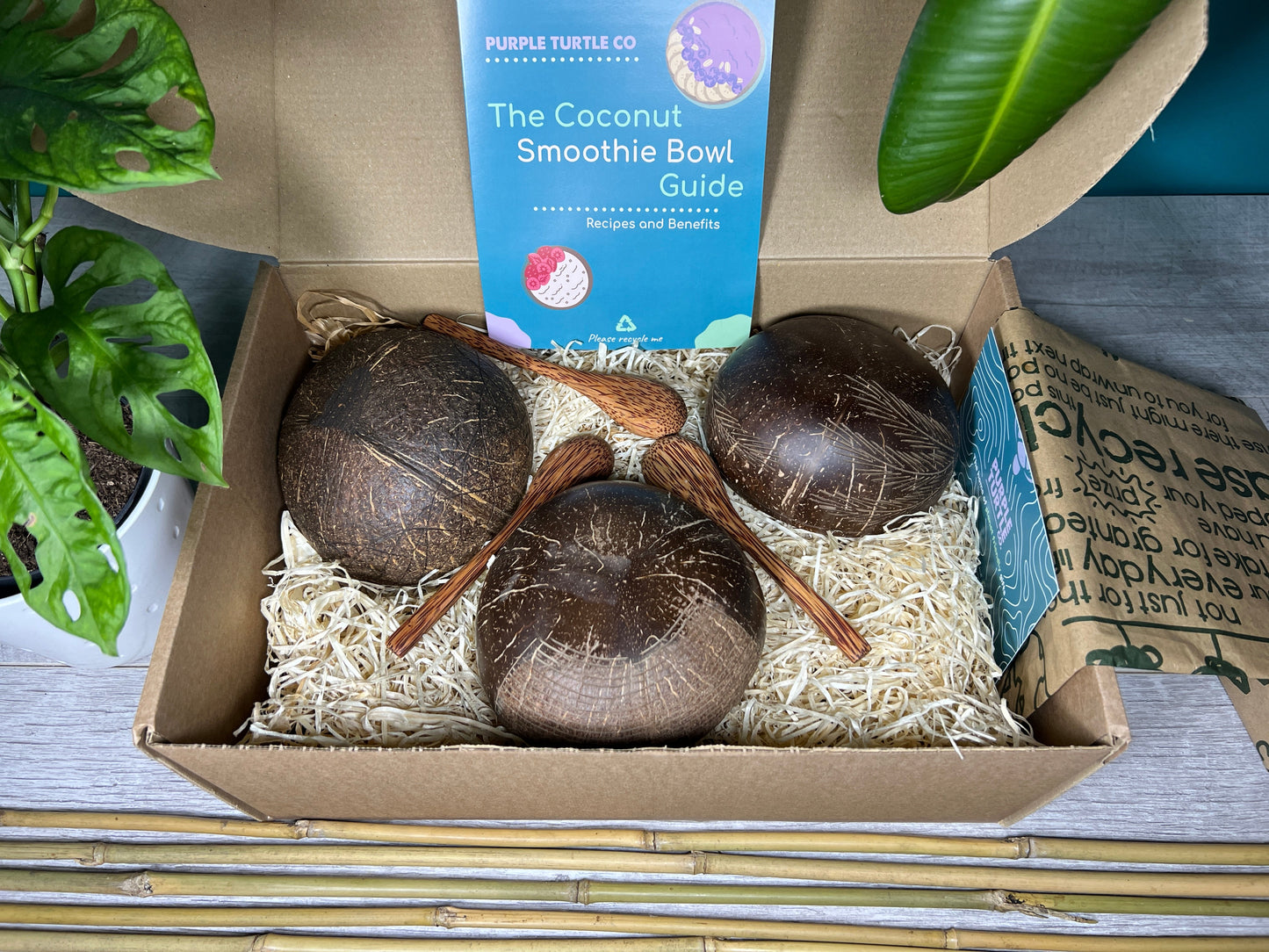 Coconut Bowl Vegan Gift Set