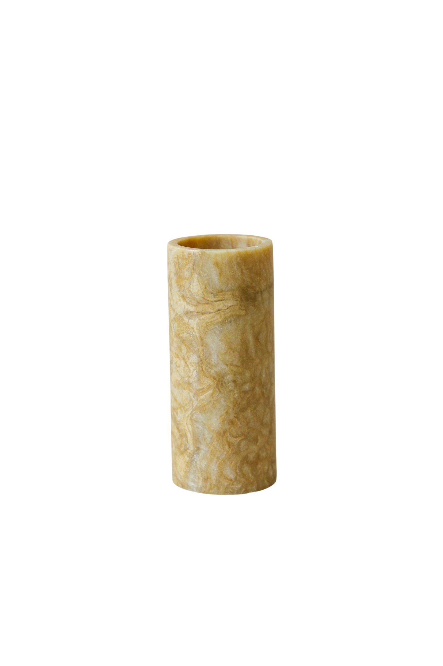 Golden Honey Onyx Cadleholder