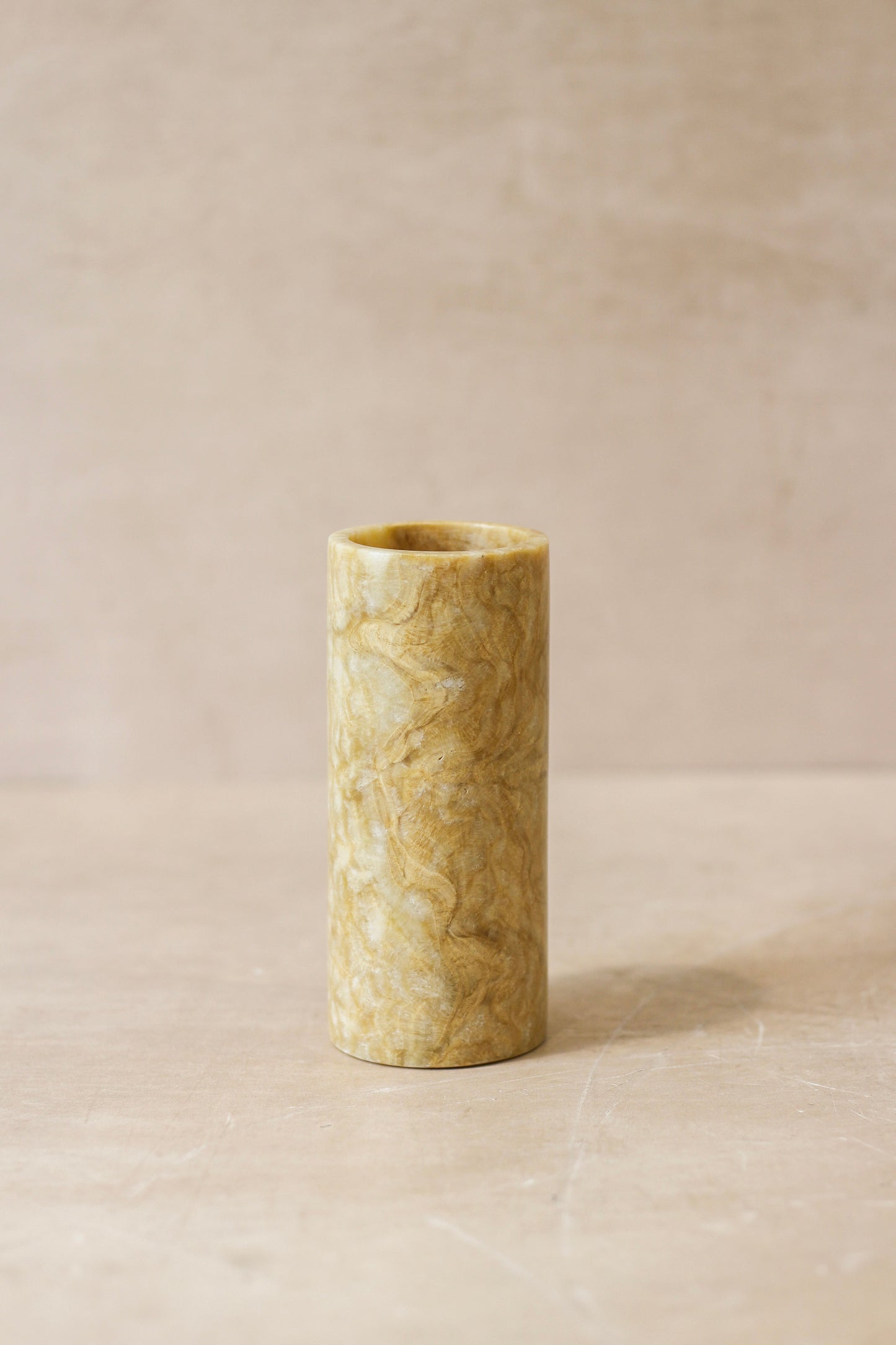 Golden Honey Onyx Cadleholder