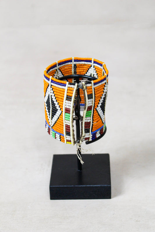 Beaded Masai Cuff Bracelet -  120.2
