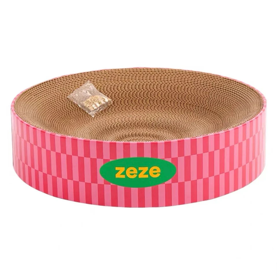 Retro Cat Scratcher Bed