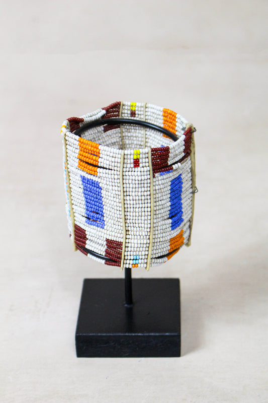 Beaded Masai Cuff Bracelet -  120.4