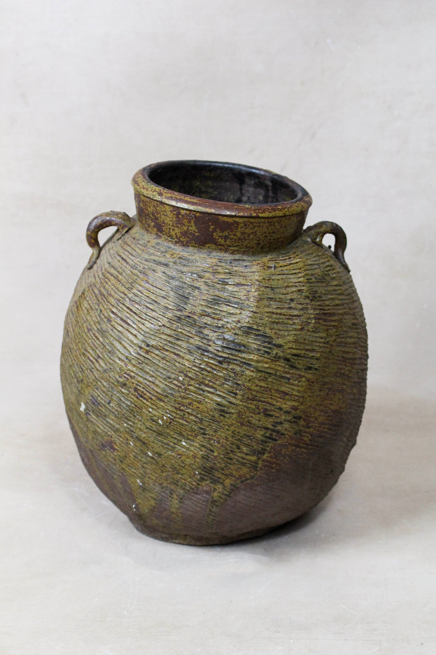 Antique Earthenware Preserve Pots - AEP 10