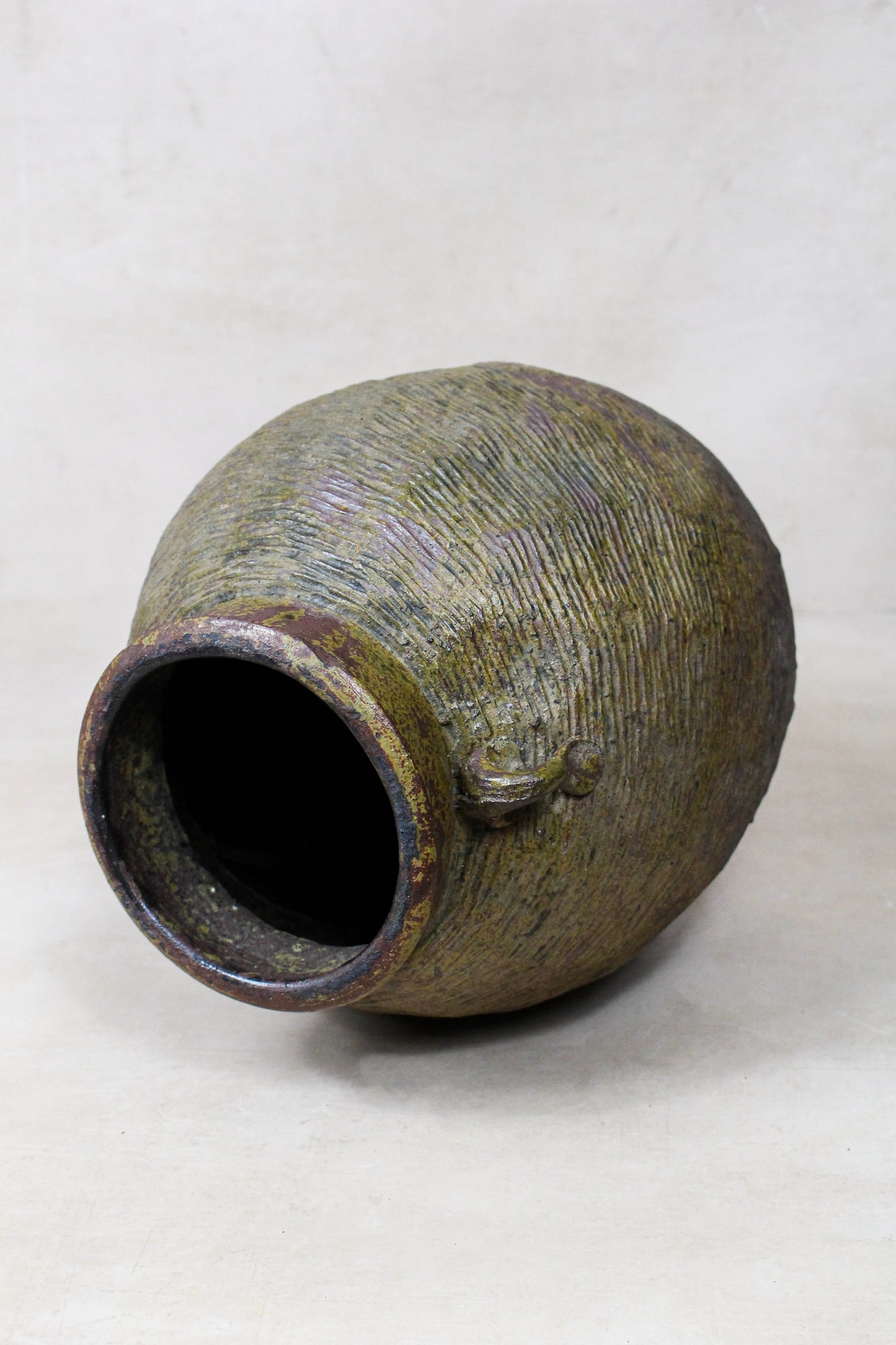 Antique Earthenware Preserve Pots - AEP 10