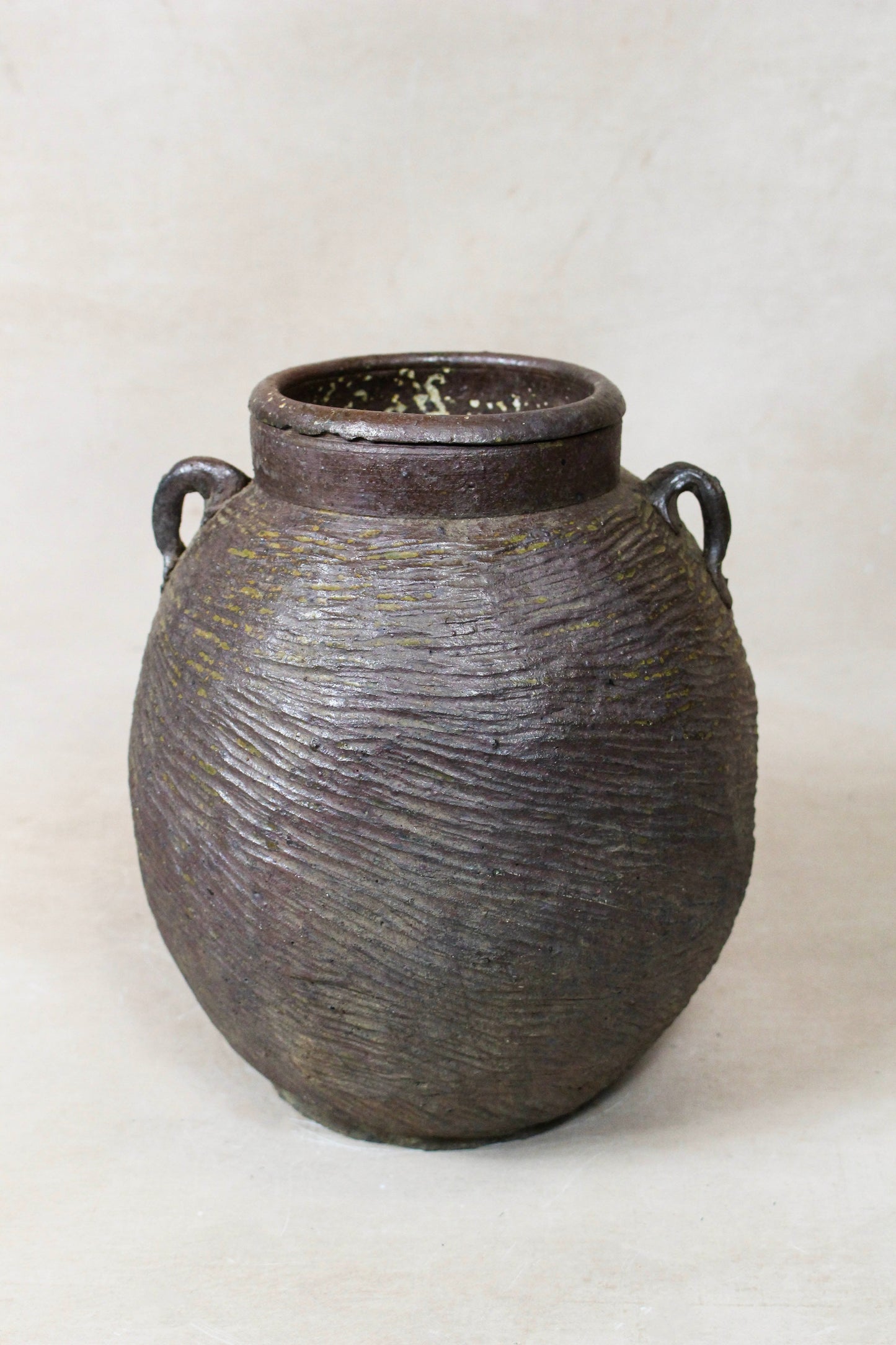 Antique Earthenware Preserve Pots - AEP 13