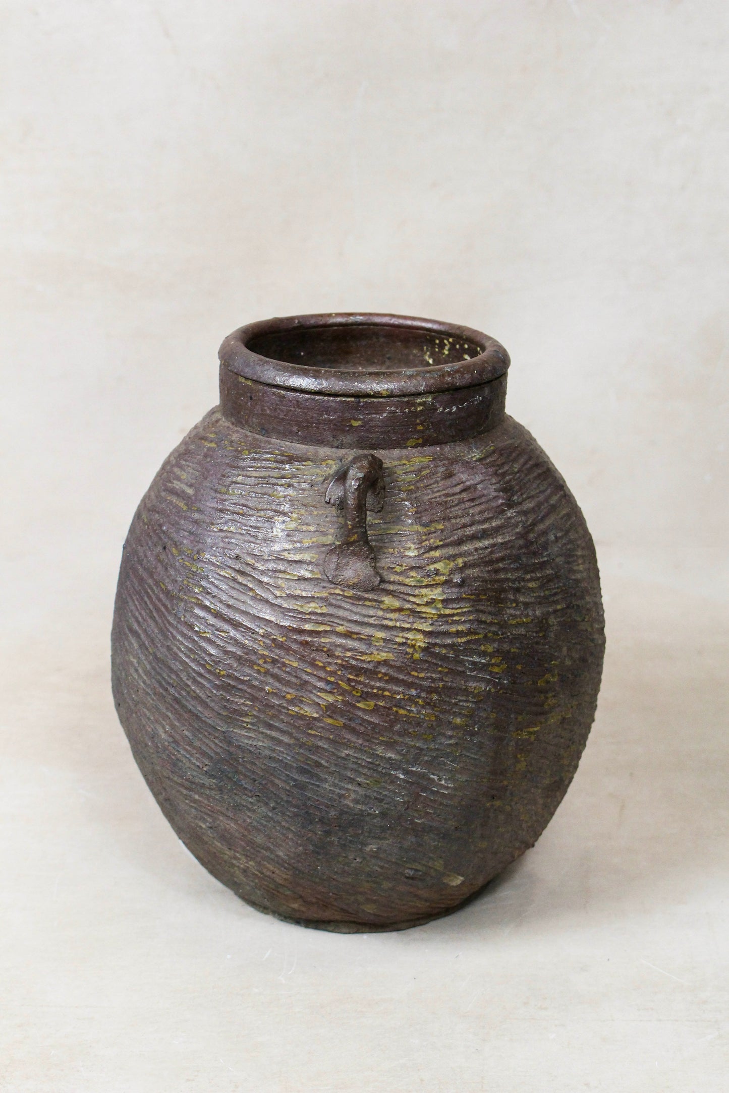 Antique Earthenware Preserve Pots - AEP 13