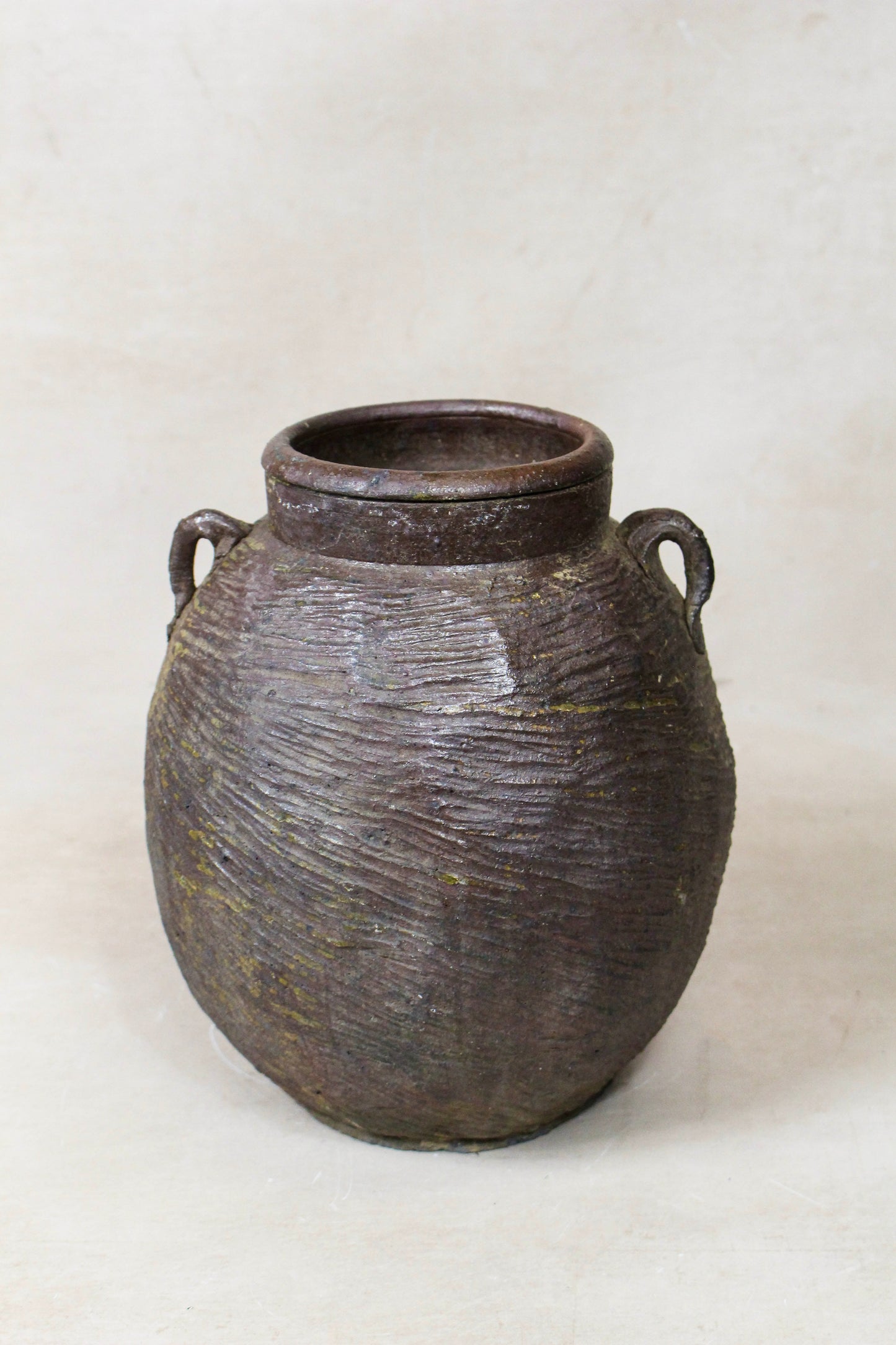 Antique Earthenware Preserve Pots - AEP 13