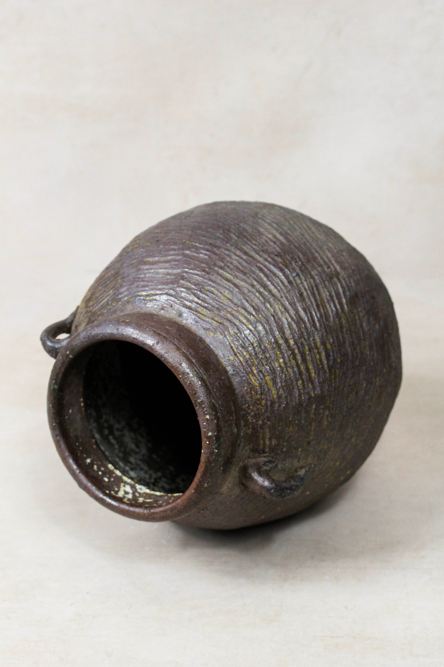 Antique Earthenware Preserve Pots - AEP 13
